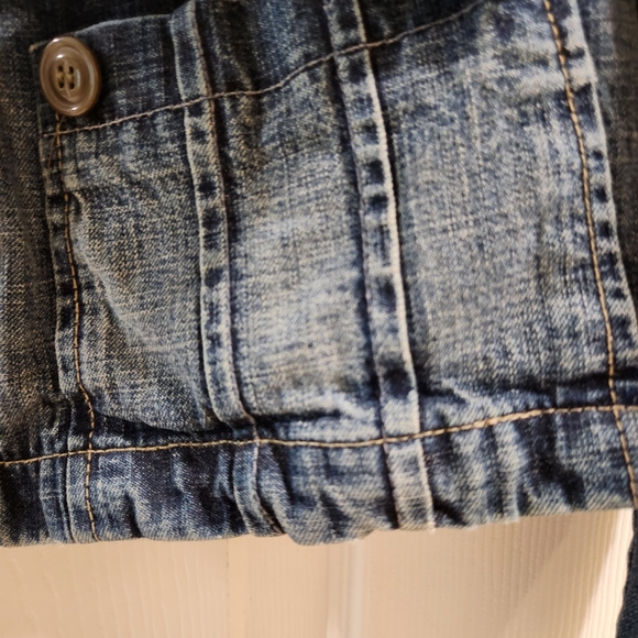 Vintage Lucky Brand Outdoors Division Denim Utility Jacket - Picture 6 of 10